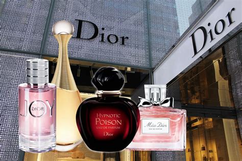 dior perfumes list